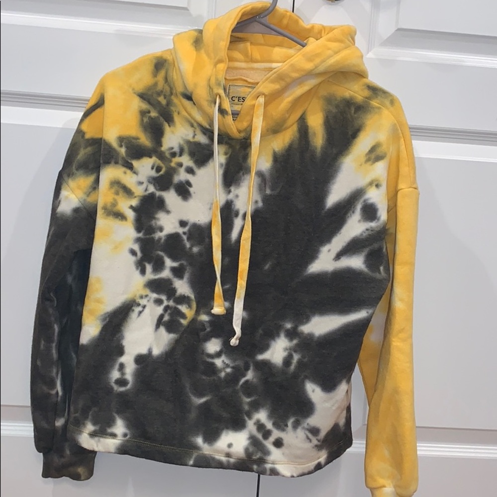 tie dye hoodie